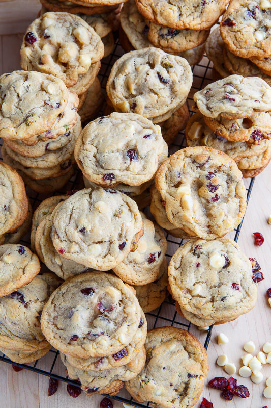 Cranberry White Chocolate Chip Cookies Cranberry White Chocolate Chip Cookies