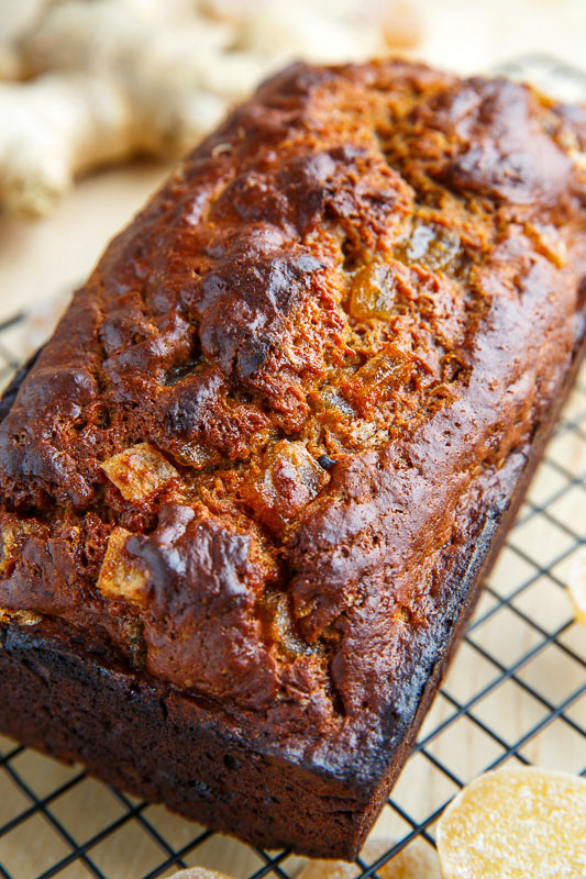 Gingerbread Loaf with Lemon Icing Gingerbread Loaf with Lemon Icing