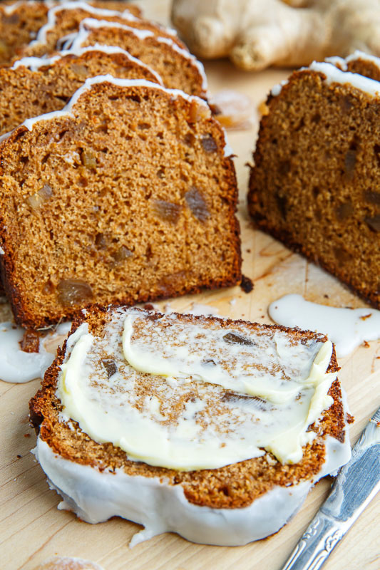 Gingerbread Loaf with Lemon Icing Gingerbread Loaf with Lemon Icing