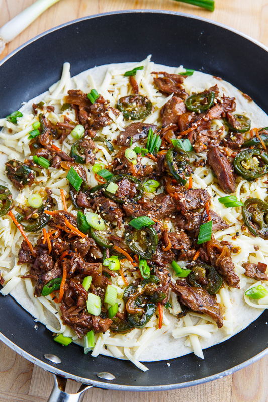 Mongolian Beef Quesadillas Mongolian Beef Quesadillas