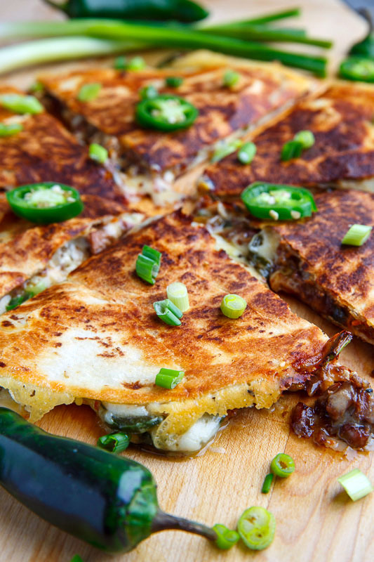 Mongolian Beef Quesadillas