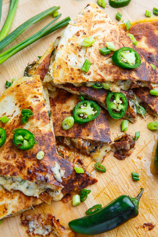 Mongolian Beef Quesadillas Mongolian Beef Quesadillas