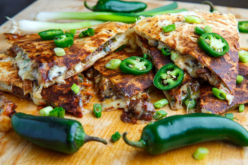 Mongolian Beef Quesadillas Mongolian Beef Quesadillas
