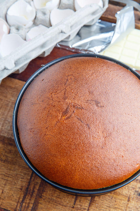 White Chocolate Souffle Cheesecake White Chocolate Souffle Cheesecake