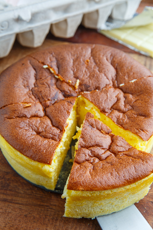 White Chocolate Souffle Cheesecake White Chocolate Souffle Cheesecake