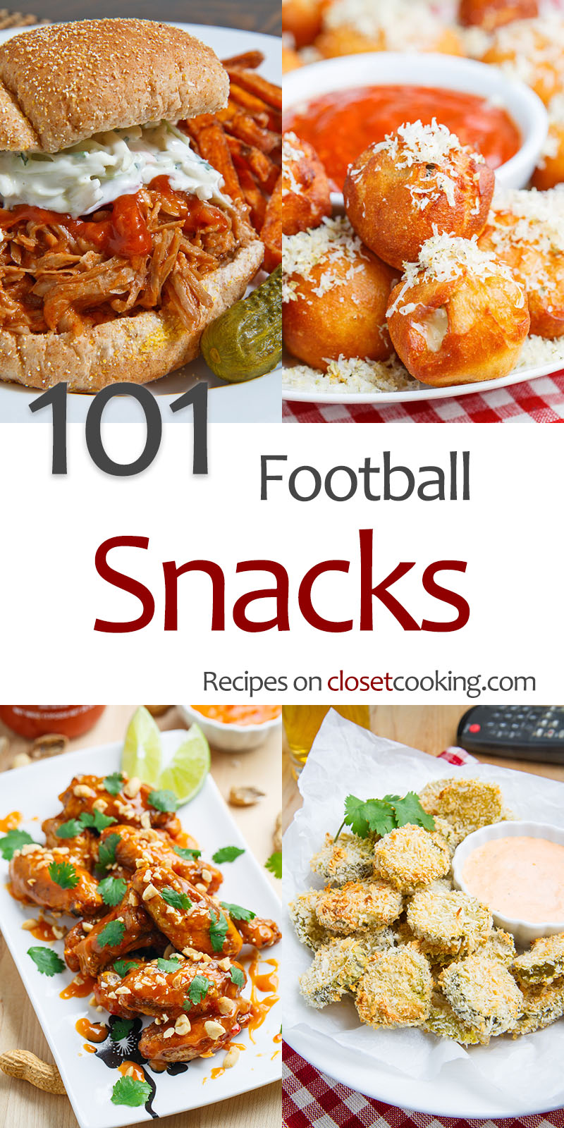 101 Football Snack Recipes