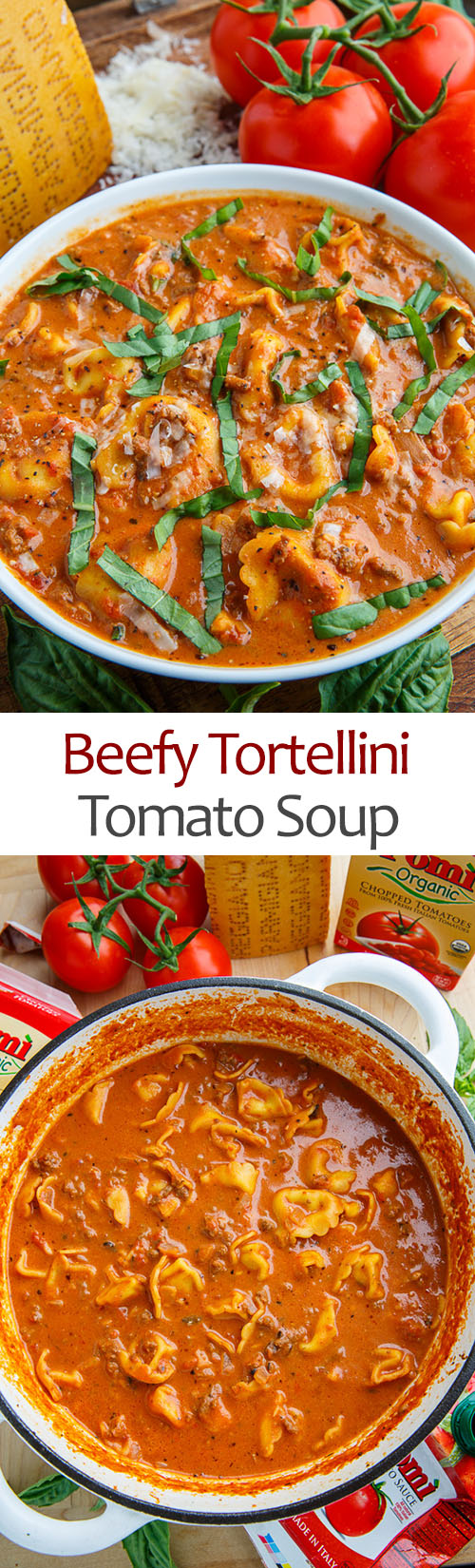 Beefy Tortellini Tomato Soup Beefy Tortellini Tomato Soup