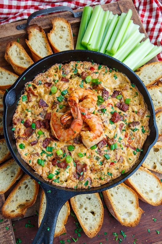 Cajun Shrimp and Andouille Cheese Dip Cajun Shrimp and Andouille Cheese Dip