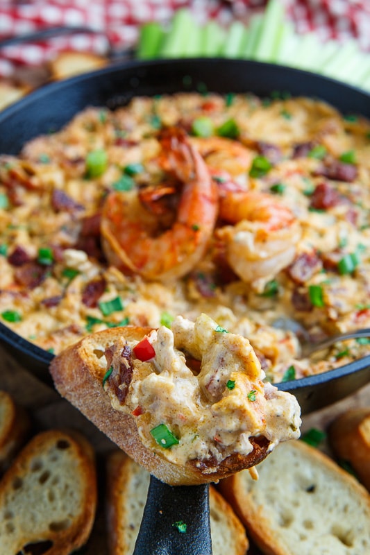 Cajun Shrimp and Andouille Cheese Dip Cajun Shrimp and Andouille Cheese Dip