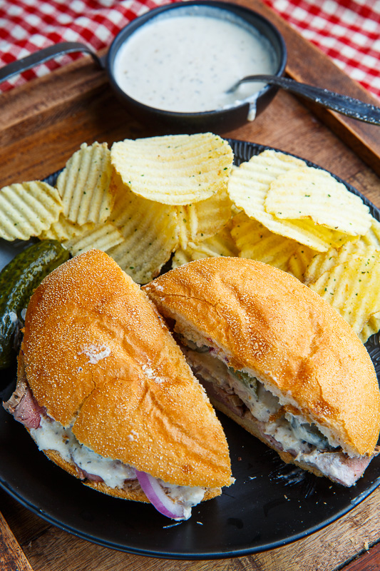 Roast Beef Sandwiches with Horseradish Sauce Roast Beef Sandwiches with Horseradish Sauce