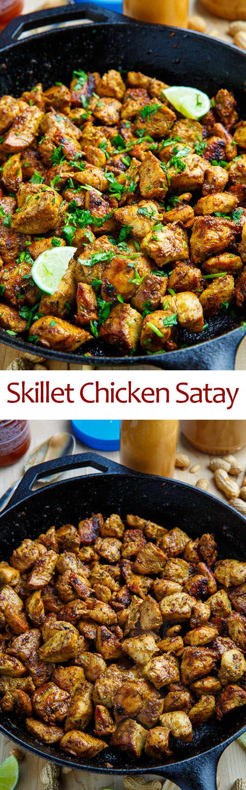 Skillet Chicken Satay Skillet Chicken Satay