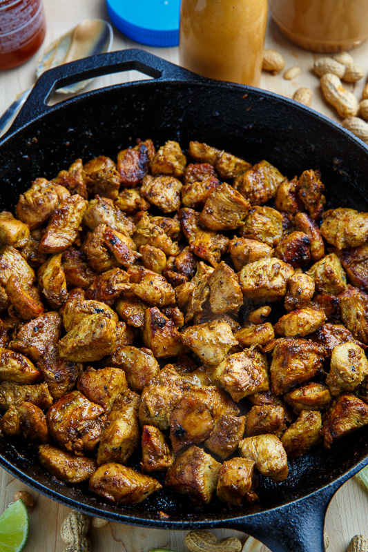Skillet Chicken Satay Skillet Chicken Satay