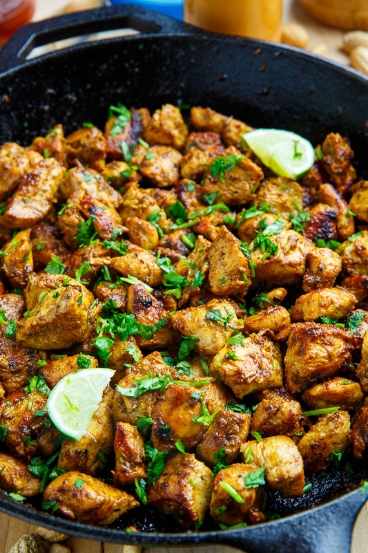 Skillet Chicken Satay Skillet Chicken Satay