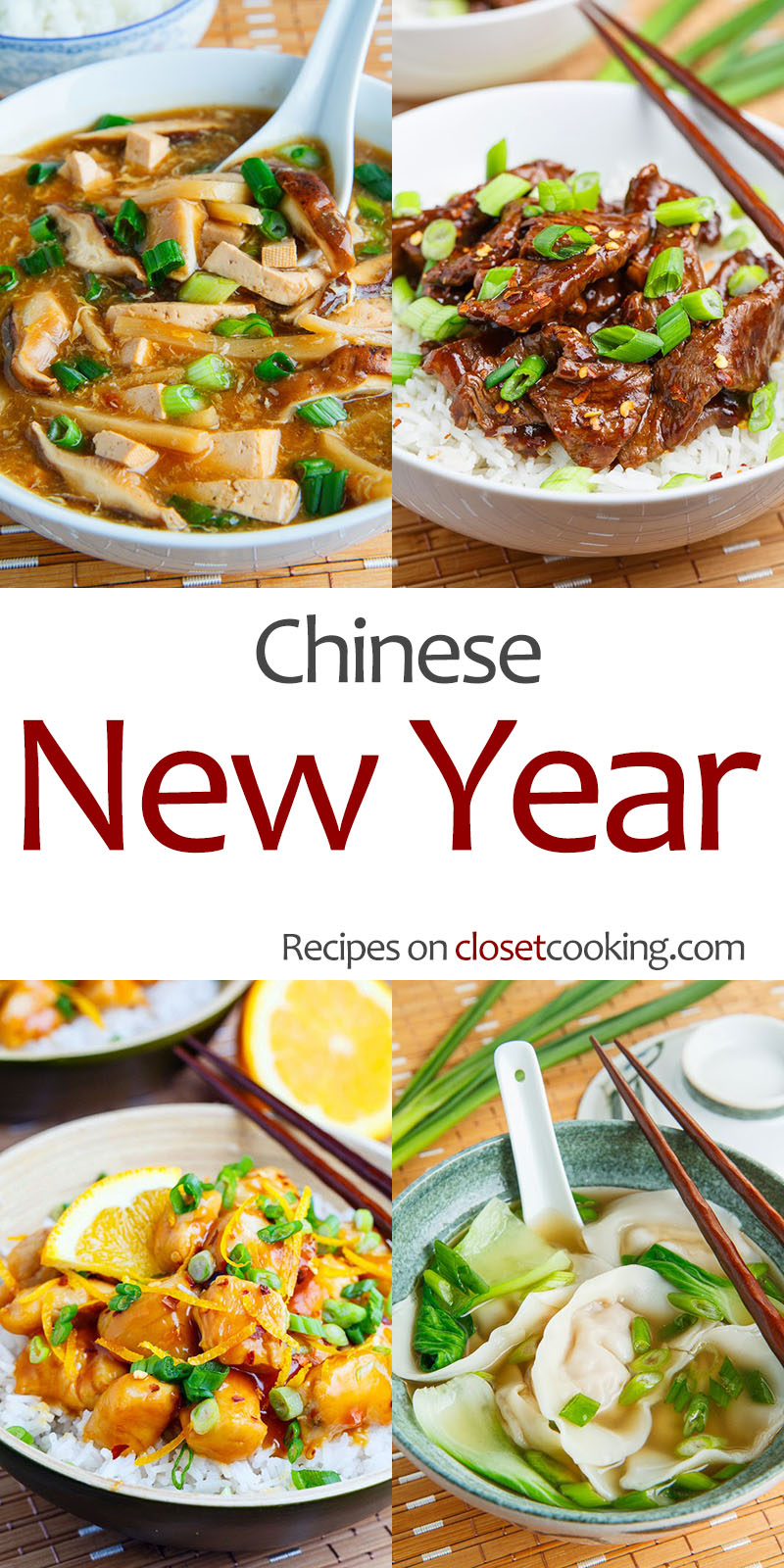Chinese Recipes for the Lunar New Year
