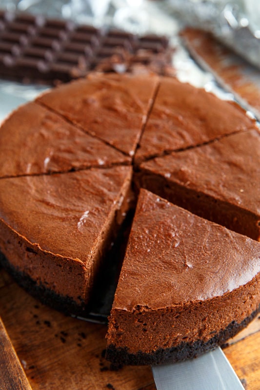 Dark Chocolate Cheesecake Dark Chocolate Cheesecake