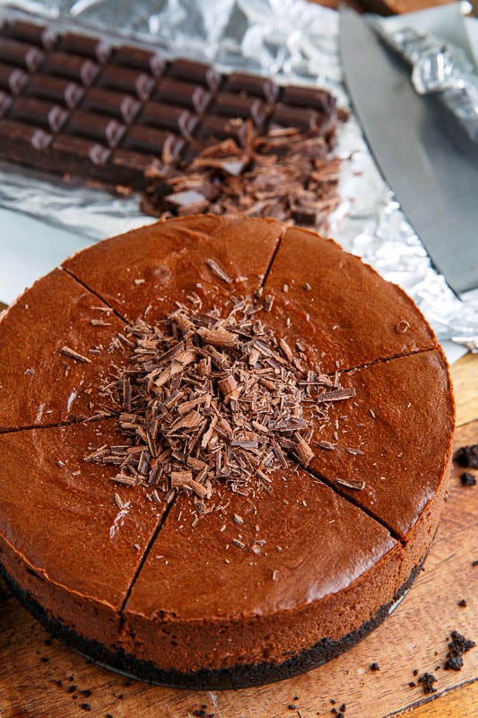 Dark Chocolate Cheesecake Dark Chocolate Cheesecake