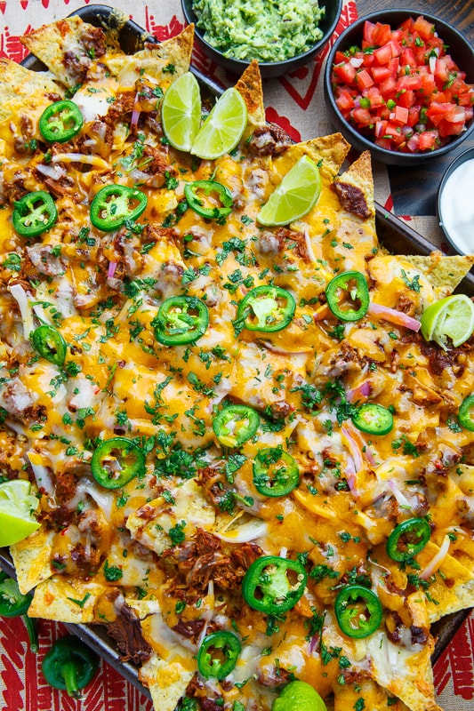 Mexican Shredded Beef Nachos Mexican Shredded Beef Nachos