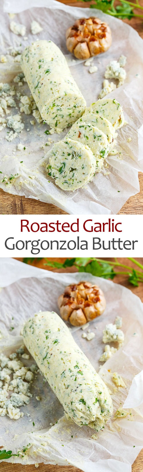 Roasted Garlic Gorgonzola Butter Roasted Garlic Gorgonzola Butter