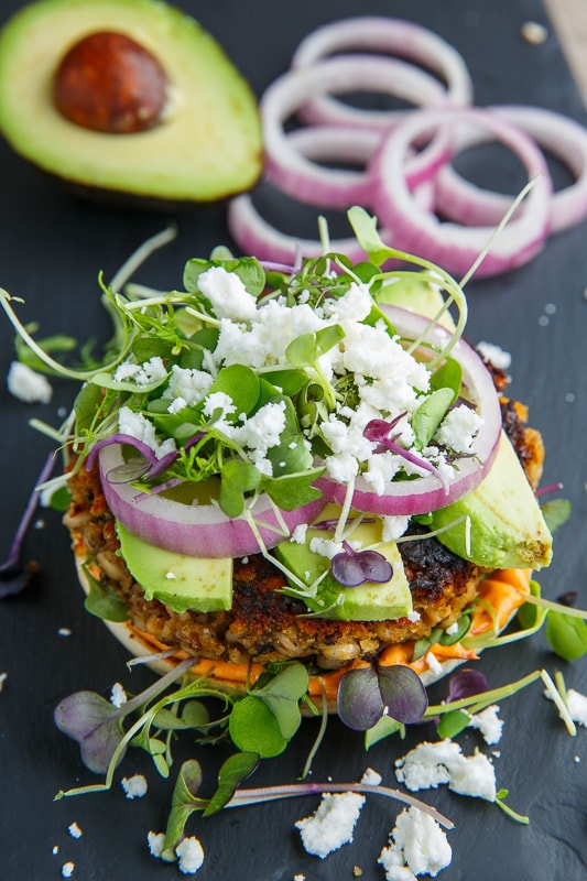 Mushroom and Eggplant Veggie Burgers Mushroom and Eggplant Veggie Burgers