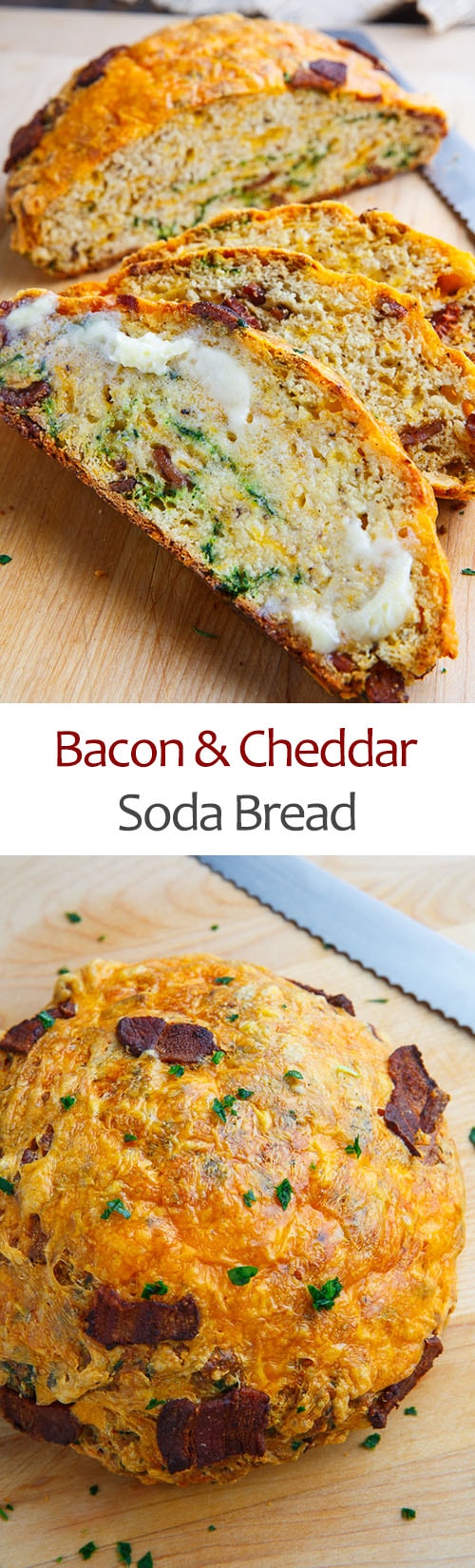 Bacon and Cheddar Soda Bread Bacon and Cheddar Soda Bread