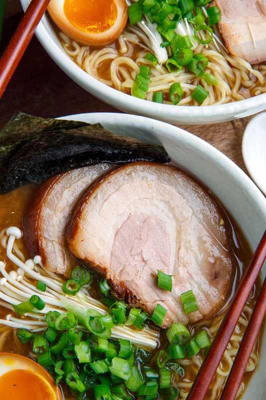 Chashu Pork (Marinated Braised Pork Belly) Chashu Pork (Marinated Braised Pork Belly)