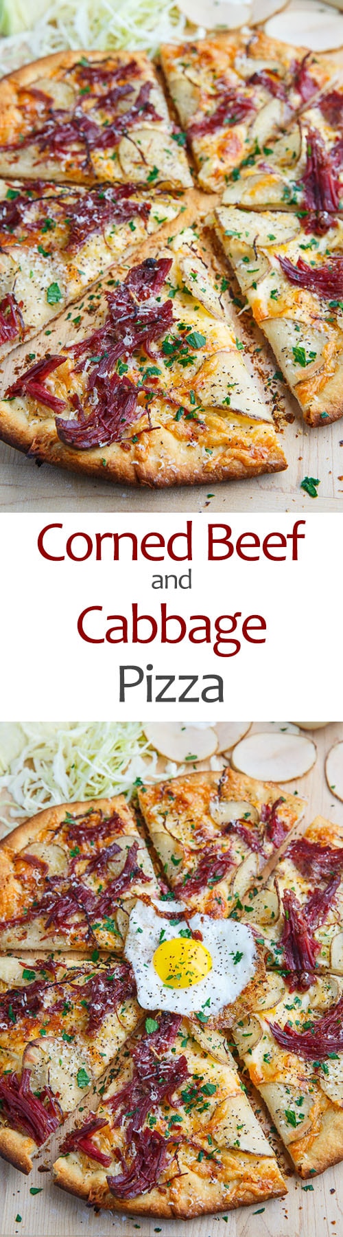 Corned Beef and Cabbage Pizza Corned Beef and Cabbage Pizza