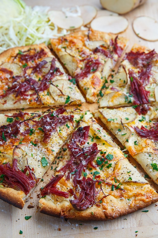 Corned Beef and Cabbage Pizza Corned Beef and Cabbage Pizza