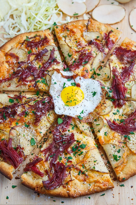 Corned Beef and Cabbage Pizza Corned Beef and Cabbage Pizza