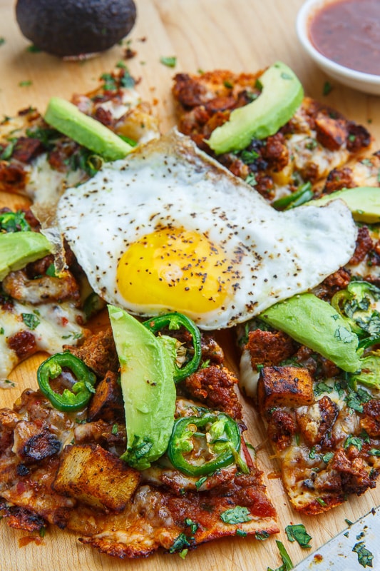 Crispy Chorizo and Potato Tortilla Skillet Pizza Crispy Chorizo and Potato Tortilla Skillet Pizza