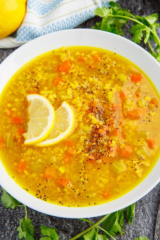 Lemony Lentil Soup Lemony Lentil Soup