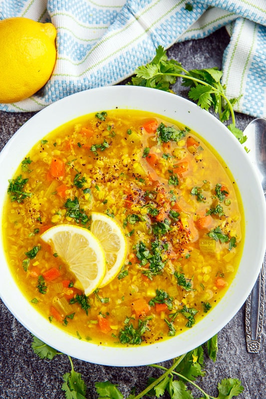 Lemony Lentil Soup Lemony Lentil Soup