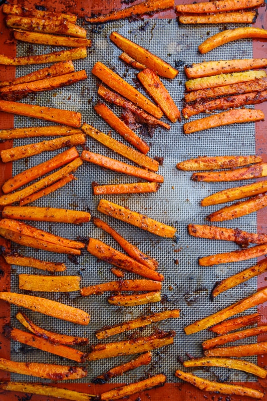 Parmesan Carrot Sticks Parmesan Carrot Sticks