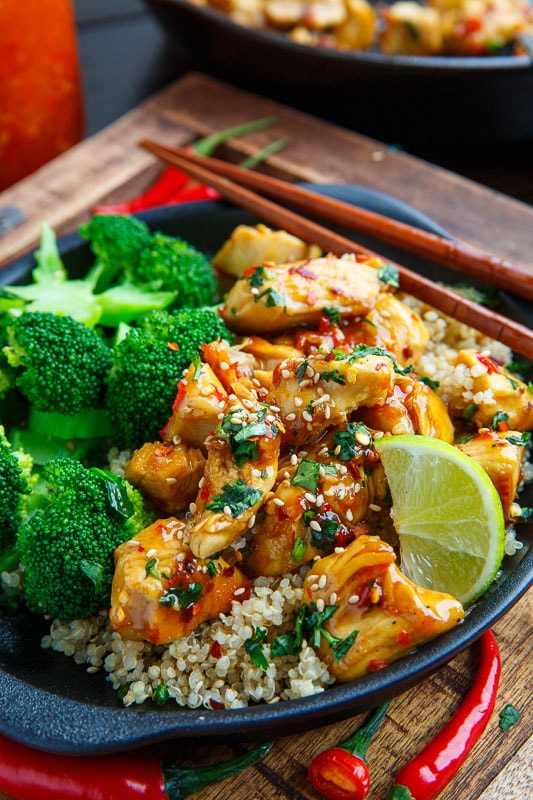 Skillet Sweet Chili Chicken Skillet Sweet Chili Chicken