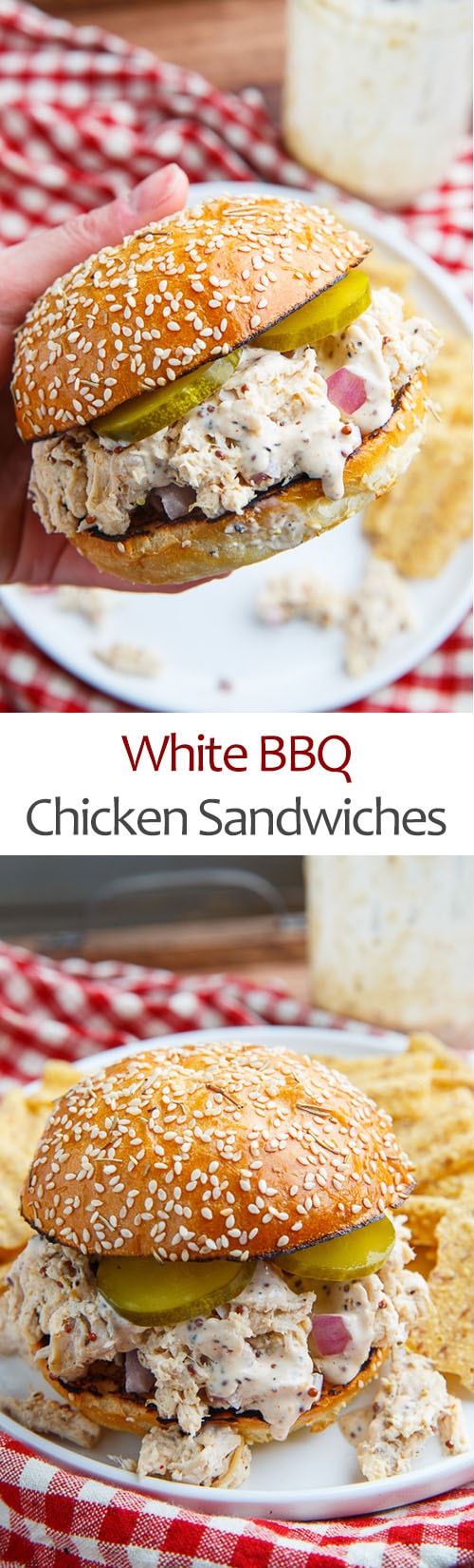 White BBQ Chicken Sandwich White BBQ Chicken Sandwich