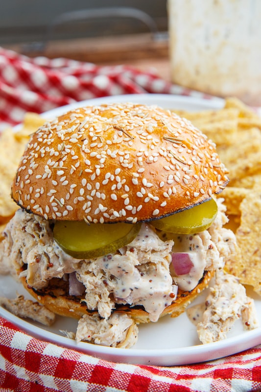 White BBQ Chicken Sandwich White BBQ Chicken Sandwich