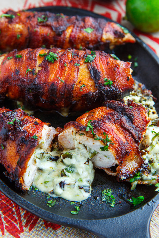 Bacon Wrapped Jalapeno Popper Stuffed Chicken Bacon Wrapped Jalapeno Popper Stuffed Chicken