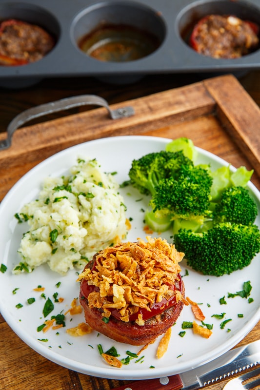 Bacon Wrapped Muffin Pan Meatloaf (aka Salisbury Steak Filet Mignon) Bacon Wrapped Muffin Pan Meatloaf (aka Salisbury Steak Filet Mignon)