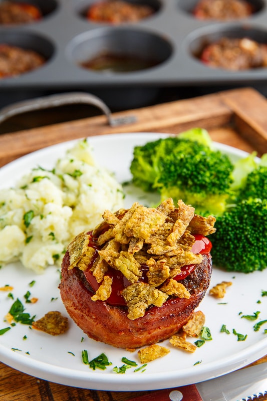 Bacon Wrapped Muffin Pan Meatloaf (aka Salisbury Steak Filet Mignon) Bacon Wrapped Muffin Pan Meatloaf (aka Salisbury Steak Filet Mignon)