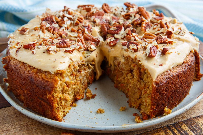 Carrot Cake with Dulce de Leche Cream Cheese Frosting Carrot Cake with Dulce de Leche Cream Cheese Frosting