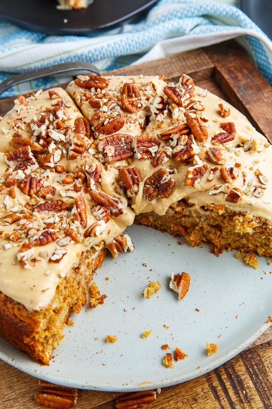 Carrot Cake with Dulce de Leche Cream Cheese Frosting Carrot Cake with Dulce de Leche Cream Cheese Frosting