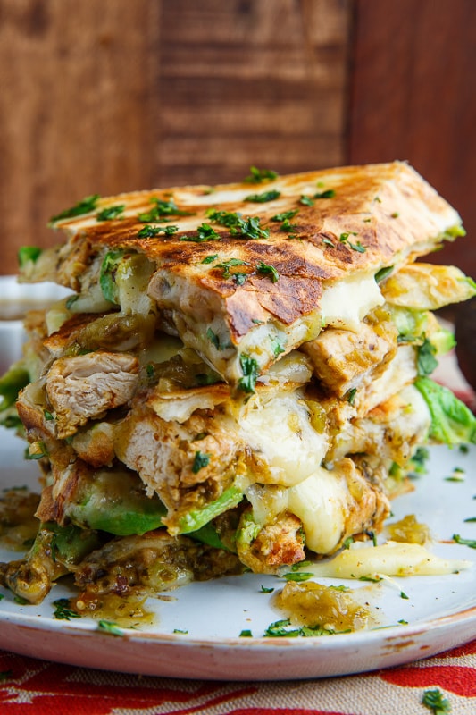 Chicken and Avocado Quesadillas Chicken and Avocado Quesadillas