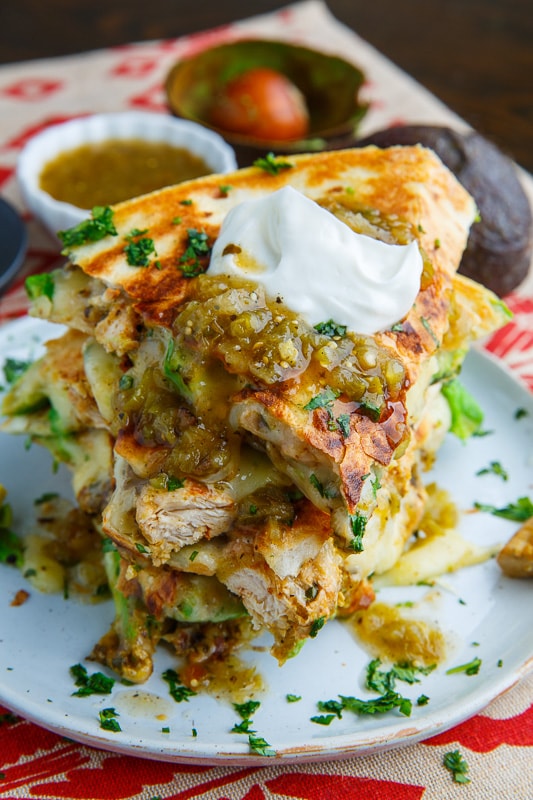 Chicken and Avocado Quesadillas Chicken and Avocado Quesadillas