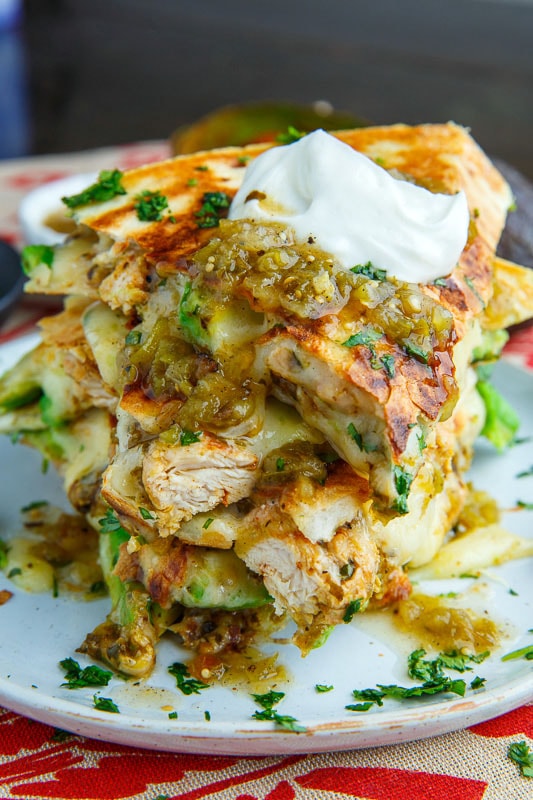 Chicken and Avocado Quesadillas Chicken and Avocado Quesadillas