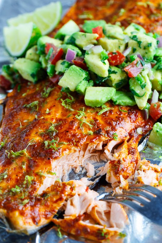 Chipotle Lime Salmon Chipotle Lime Salmon