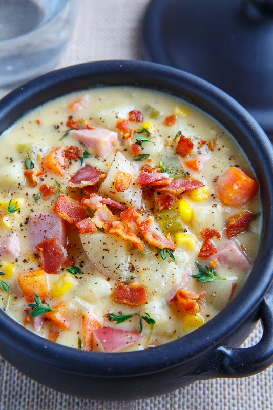 Ham and Potato Corn Chowder Ham and Potato Corn Chowder
