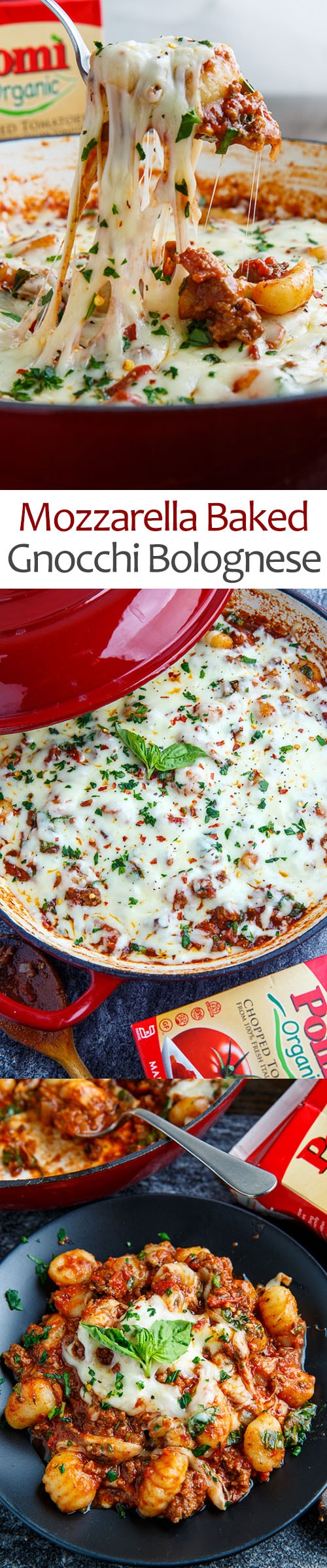 Mozzarella Baked Gnocchi Bolognese Mozzarella Baked Gnocchi Bolognese