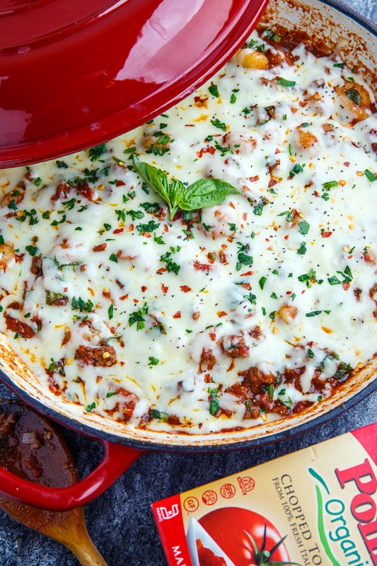 Mozzarella Baked Gnocchi Bolognese Mozzarella Baked Gnocchi Bolognese