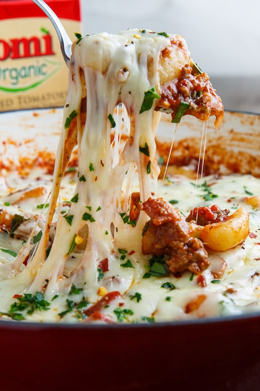 Mozzarella Baked Gnocchi Bolognese Mozzarella Baked Gnocchi Bolognese