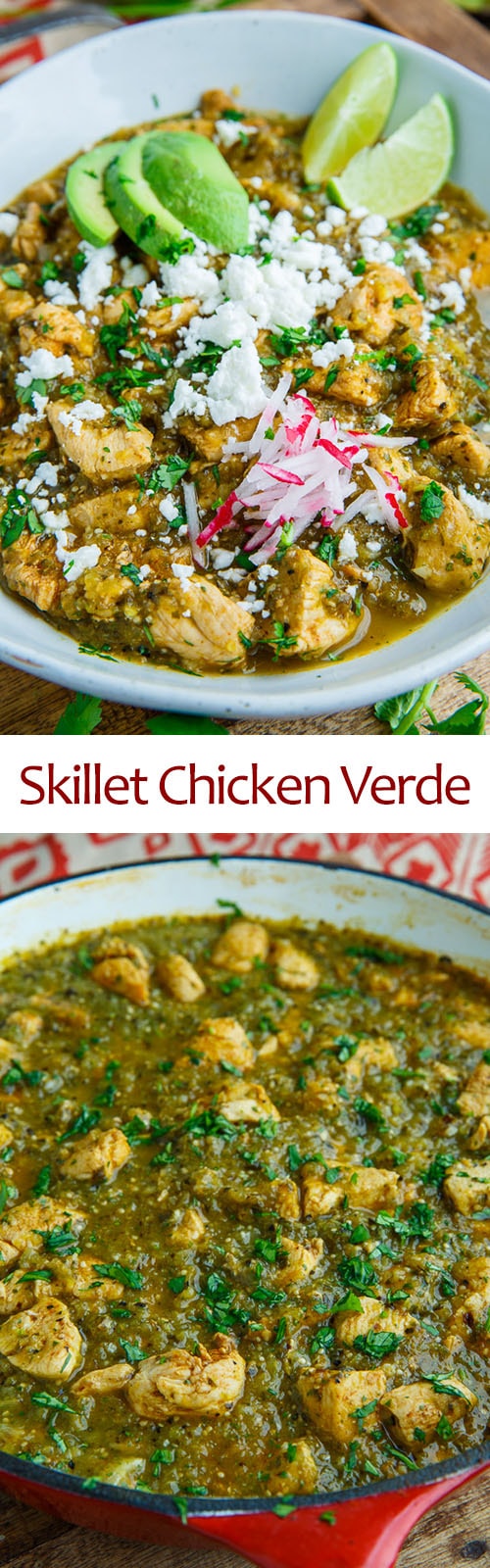 Skillet Chicken Verde Skillet Chicken Verde