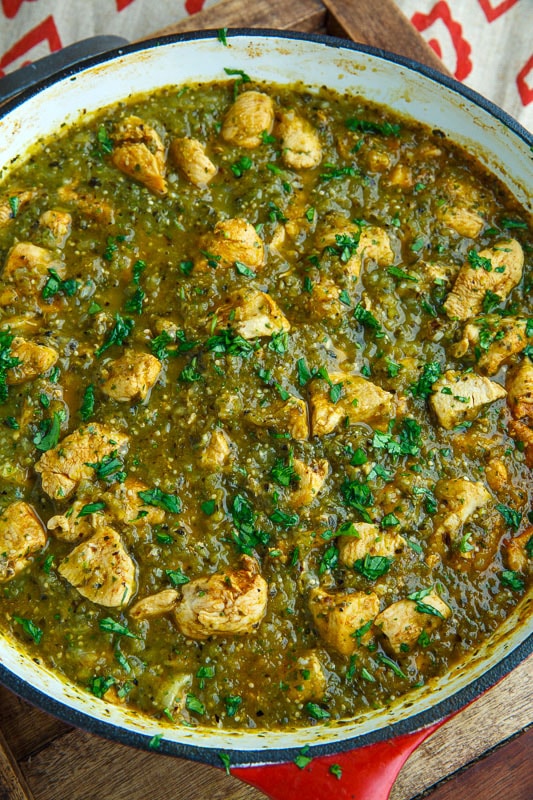 Skillet Chicken Verde Skillet Chicken Verde